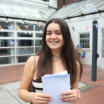 Millie Franklin achieved an A in Criminology and B ion Sociology at A Level and a Distinction in Health and Social Care at BTEC